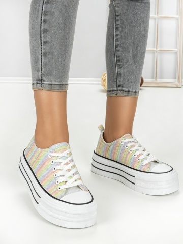 Női tornacipő Efalia Rainbow