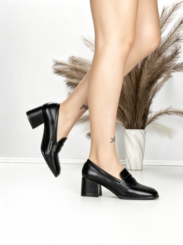 Vastag sarkú cipő Tanzina Fekete - Img 2