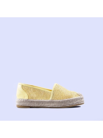 Antonia sárga női espadrille
