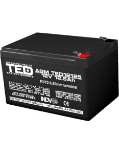 Acumulator etans 12V-12.5A TED