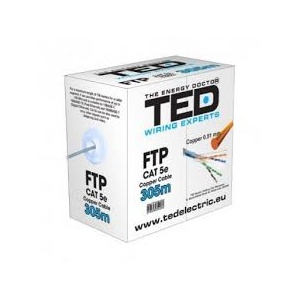 Cablu FTP CAT5E CUPRU TED - Img 2
