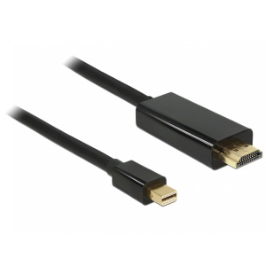 Cablu Mini Displayport tata - HDMI tata, 3m, contacte aurite - Img 2