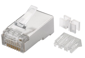 Mufe RJ45 CAT6A STP ecranate cu ghidaj Goobay