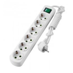 Prelungitor 6P 3M + Intrerupator