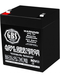 Acumulator etans 12V-5.05A GBS