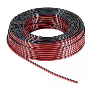 Cablu difuzor 2 X 0.35 mm² Rosu-Negru