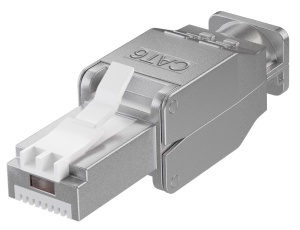 Mufa RJ45 CAT6 STP ecranat Goobay