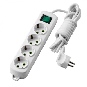 Prelungitor 4P 3M + Intrerupator
