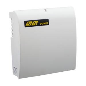 Sursa de alimentare 12V 10Ah cu backup in cutie de plastic