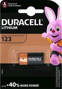 Baterie CR123A Duracell