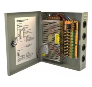 Sursa in comutatie 12V 20A 18 iesiri Cutie Metalica