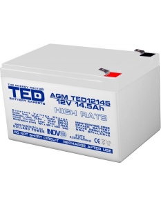 Acumulator etans 12V-14.5A TED