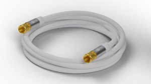 Cablu de antena F tata-tata 1m 135db Goobay - Img 2