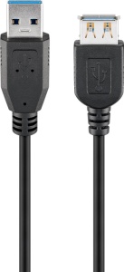 Cablu prelungitor USB 3.0 T-M, 5 m, Goobay