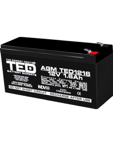 Acumulator etans 12V-1.6A TED