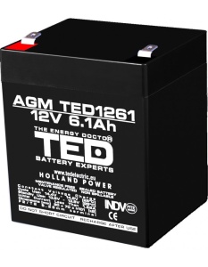Acumulator etans 12V-6.1A TED