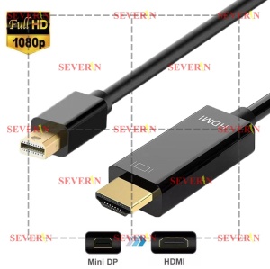 Cablu Mini Displayport tata - HDMI tata, 1.5m, contacte aurite