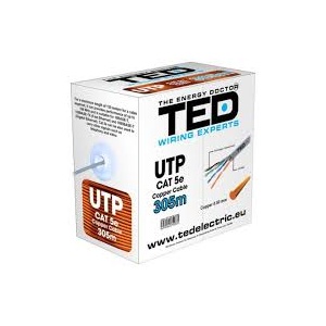 Cablu UTP CAT5E CUPRU TED - Img 2