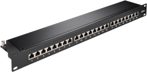 Patch panel 24 porturi Cat 6A Goobay
