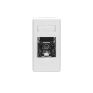 Priza telefon RJ11, 1M, alb Gewiss System