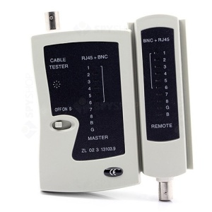 Tester cablu RJ45-BNC