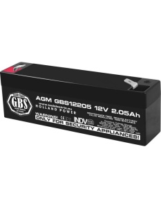 Acumulator etans 12V-2.05A GBS