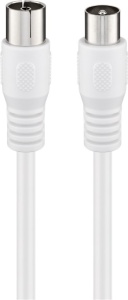 Cablu de antena TV tata-mama 3 m 95db Goobay - Img 2