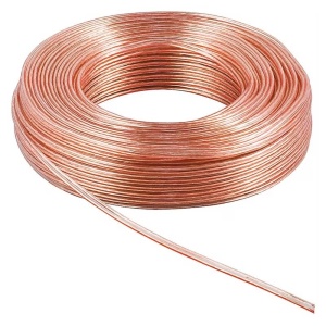Cablu difuzor 2 X 1,5 mm² Transparent