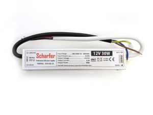 Sursa de alimentare banda Led 12V - 30W 2.5A IP67 Scharfer
