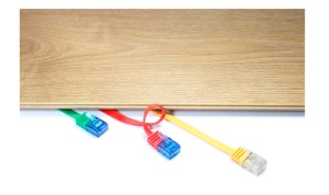 Patch cord Cat 6A UTP plat, 20m, Cu rosu,Goobay