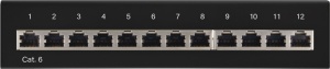 Patch Panel 12 porturi Cat 6 ecranat Goobay - Img 3