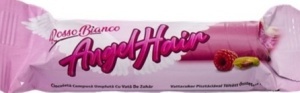 12 BUC X Angel Hair Ciocolata cu Zmeura si Vata de Zahar, Rosso Bianco 40 gr