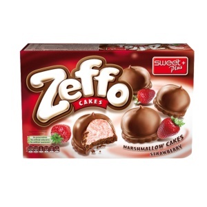 Bezele ZEFFO cu aroma de capșuni glazurate