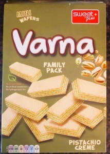10 X VARNA mini napolitane crema de PISTACHIO 230 GR
