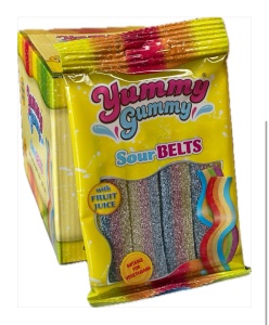 Jeleuri YUMMY SOUR BETT 70 GR 12BUC/CT
