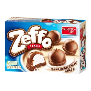Bezele ZEFFO cu aroma de cacao si lapte glazurate