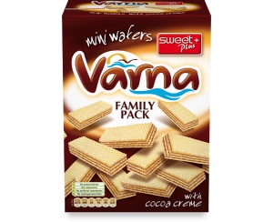 VARNA mini napolitane cu cremă de cacao