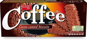 BISCUITI cafea înveliți în cacao