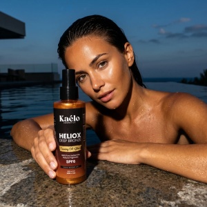 Ulei de Bronzare pentru Bronz Intens și Glow Kaélo HELIOX Deep Bronze, SPF 6, 150ml - Img 6
