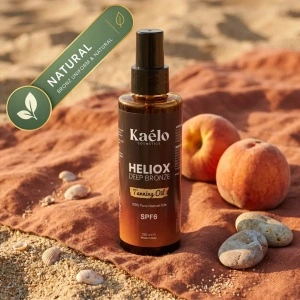 Ulei Accelerator de Bronzare Intens Kaélo HELIOX Deep Bronze, SPF 6, 150ml