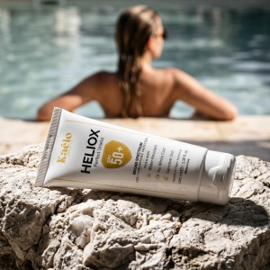 Cremă Protecție Solară Corp & Față , Broad Spectrum UVA/UVB 100 ml - Kaélo HELIOX Perfect Shield SPF 50+ - Img 7