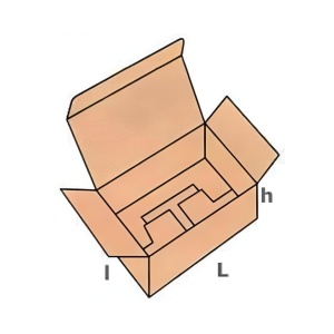 Set 50 cutii carton natur 150x150x150mm - Img 2