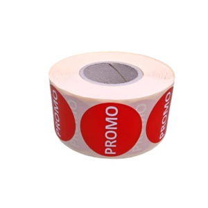 Rola 1000 etichete autoadezive "Promo" - Img 2