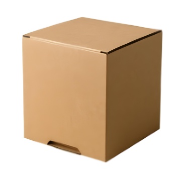 Set 25 cutii carton natur 105x105x105mm