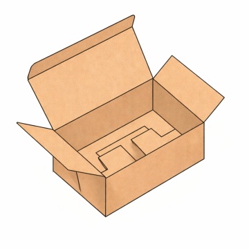 Set 200 cutii carton natur 105x105x105mm - Img 2