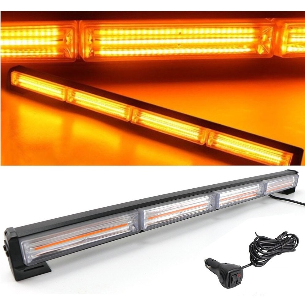 Bară girofar LED avertizare 59 cm, stroboscop 12V,...
