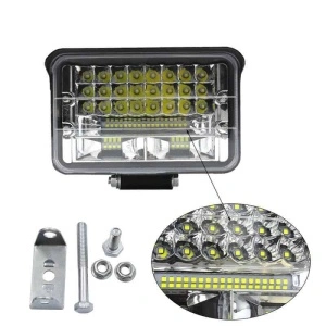 Proiector LED Off Road 144W, 2 faze, 10800 lumeni, 6500K, unghi combo 60° + 30°
