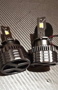 Chip LED CSP putere mare – lumină alb rece 6000K pentru vizibilitate maximă