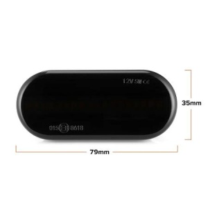 Dimensiuni produs pentru semnalizarea laterală LED Seat, utile pentru verificarea compatibilității la montaj.