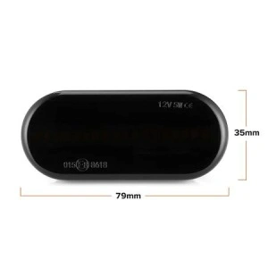 Dimensiuni produs pentru semnalizarea laterală LED Seat, utile pentru verificarea compatibilității la montaj.